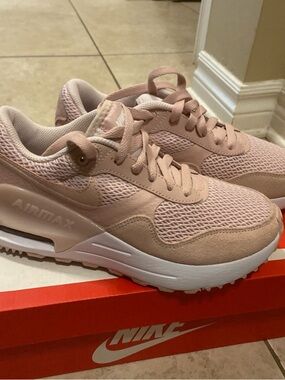 Nike Women’s Air Max Dusty Pink Mesh & Suede Sneakers